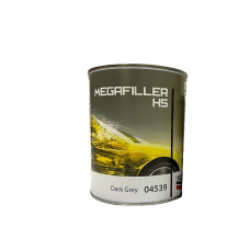 Акриловый грунт для авто Lechler 04539 MEGAFILLER HS  DARK GREY 1 л, темно серый (без отвердителя)