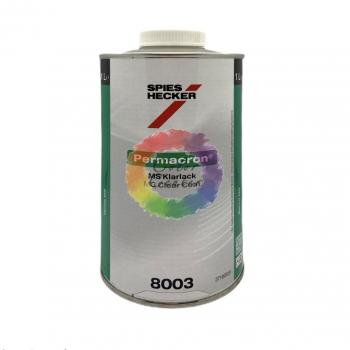 SPIES HECKER Лак Permafast MS Clear Coat 8003 2л + отв Permafast MS Hardener 3004 normal, 1л 