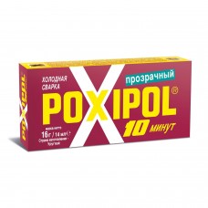 Универсальный автомобильный клей Poxipol 14 мл (Прозрачный)